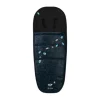 Cybex Jewels Of Nature Platinum Voetenzak Dark Blue