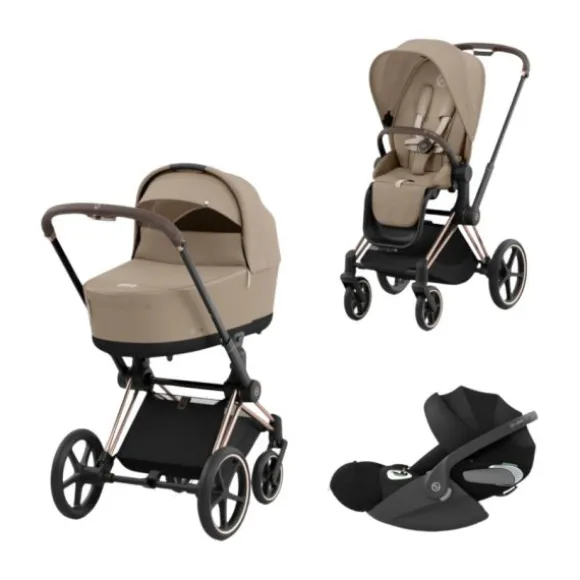 Cybex Priam 4 Kinderwagen Set 3-in-1 - Cozy Beige