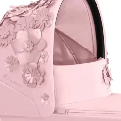 Cybex Priam 4 Simply Flowers Lux Reiswieg Light Pink