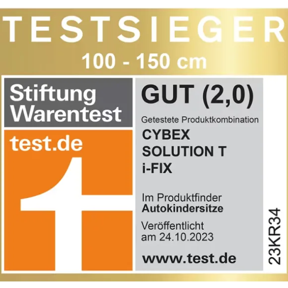 Cybex Solution T i-Fix Plus Autostoeltje - Cozy Beige