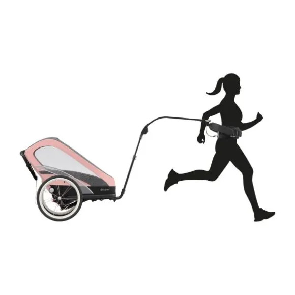 Cybex Zeno Pull Running Kit Black