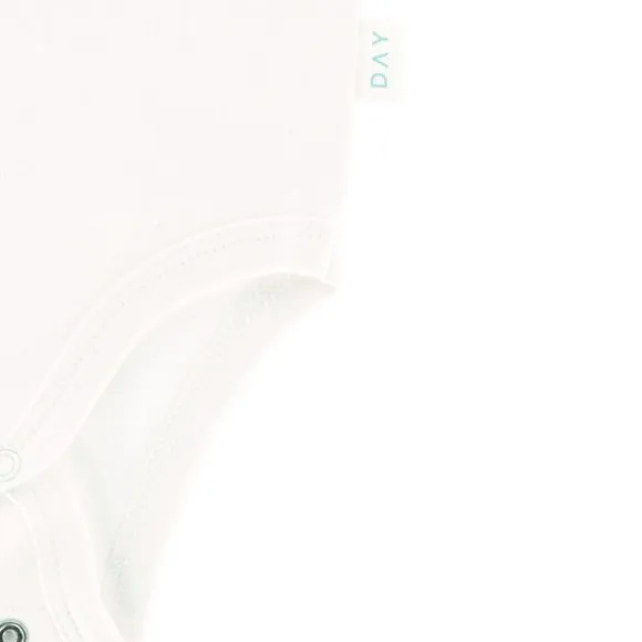 DAY Meegroeiromper Lange Mouw - Off White - Mt. 50/56