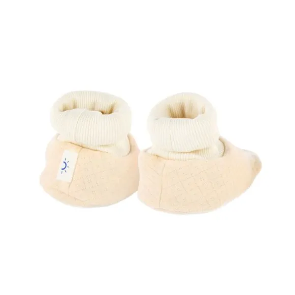 DAY Slofjes - Apricot - 0-6 Mnd