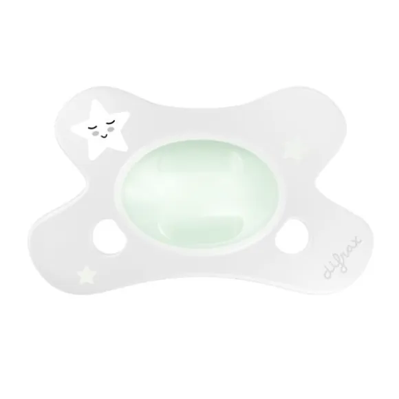Difrax Dental Fopspeen Nacht 0-6 Mnd