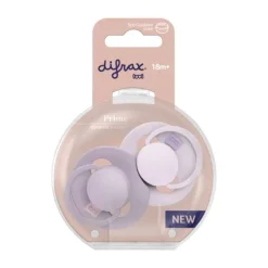 Difrax Dynamic Lovi Prime Fopspeen - 18mnd+ - 2st. - Lilac/Violet