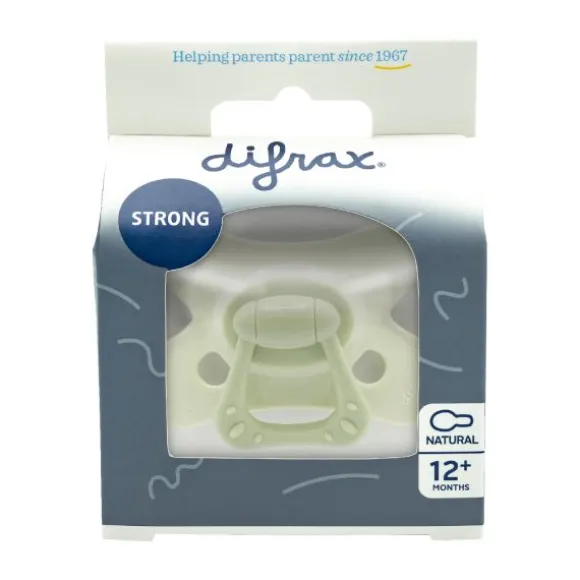 Difrax Fopspeen Naturel Edelsteen - Earth Moonstone - 12+ Mnd