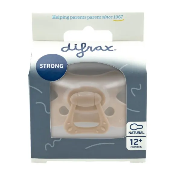 Difrax Fopspeen Naturel Edelsteen - Earth Moonstone - 12+ Mnd