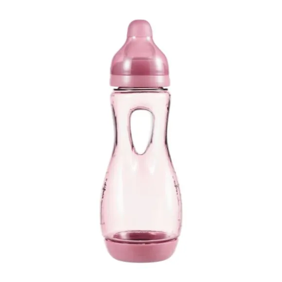 Difrax Handgreepfles Raspberry 240 ml