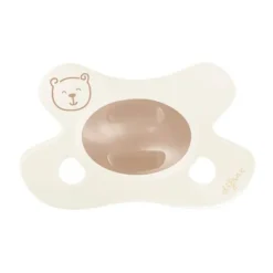 Difrax Natural Fopspeen - 6+ Mnd - Berry Pink Bunny