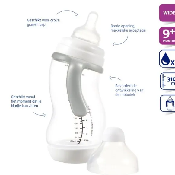 Difrax Papfles XL Transparant 310 ml