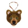 Doing Goods Wandhanger - Tapis Amis - Archie Geruite Beer Dierenkop