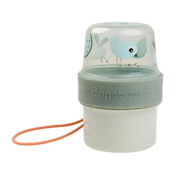 Done By Deer Birdee 2-Way Snackbox - Small - Sand