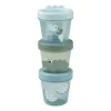 Done By Deer Croco Bewaarbakjes - 3 Stuks - Green