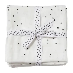 Done By Deer Dreamy Dots Hydrofiel Luier White 2 Stuks