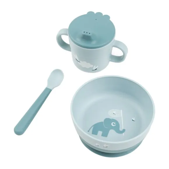 Done By Deer Elphee First Meal Eetset - Blue