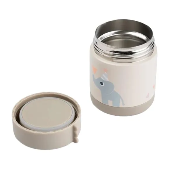 Done By Deer Food Jar - Tiny Farm - Blue