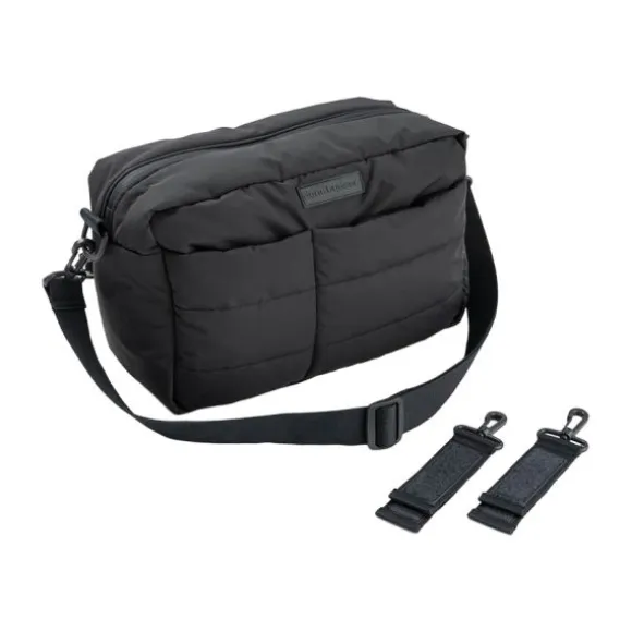 Done By Deer Luiertas - Quilted Stroller Bag - Black