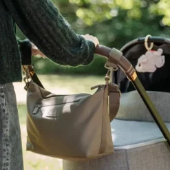 Done By Deer Stroller Bag - Taupe