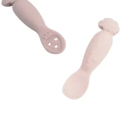 Done By Deer Tiny Farm Oefen Lepel Set - Powder
