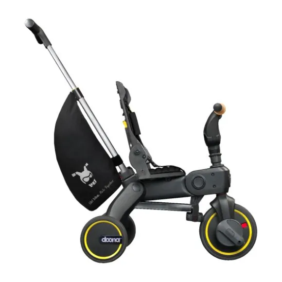 Doona Liki Trike Luxe Opvouwbare Driewieler Nitro Black