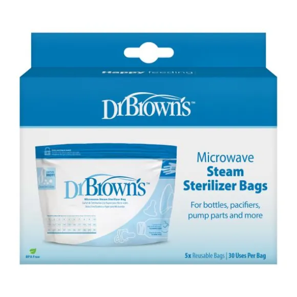 Dr. Brown's Magnetron Sterilisatiezakjes 5 Stuks