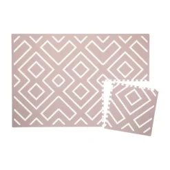 Eeveve Speel Mat - Modern Blocks - Desert Sand