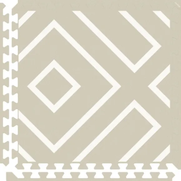 Eeveve Speel Mat - Modern Blocks - Desert Sand