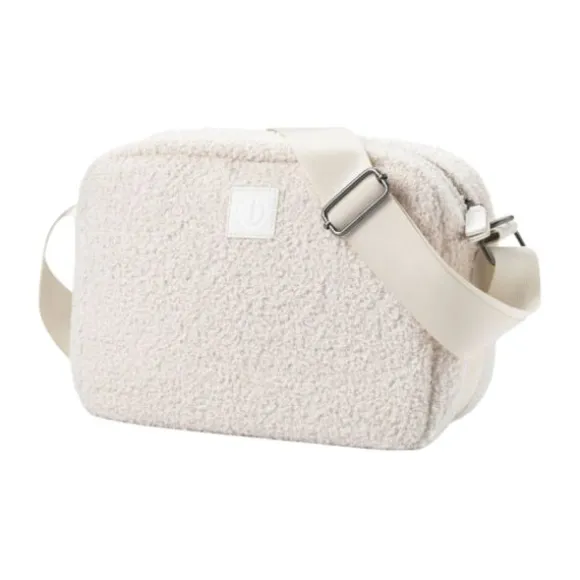 Elodie Details Crossbody Bag – Bouclé – White