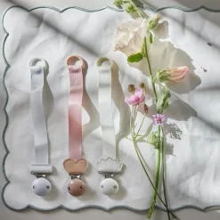 Elodie Details HeartFopspeenketting – Hout – Blushing Pink