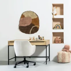 Europe Baby Beau Bureau - Naturel - Incl. Metalen Onderstel