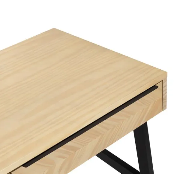 Europe Baby Beau Bureau - Naturel - Incl. Metalen Onderstel