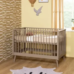 Europe Baby Evy Babybed Zwart 60 x 120 cm