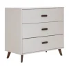 Europe Baby Olivia Commode - Oatmeal - Retro