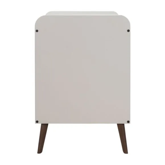 Europe Baby Olivia II Ledikant 60 x 120 cm - Oatmeal / Walnoot - Retro