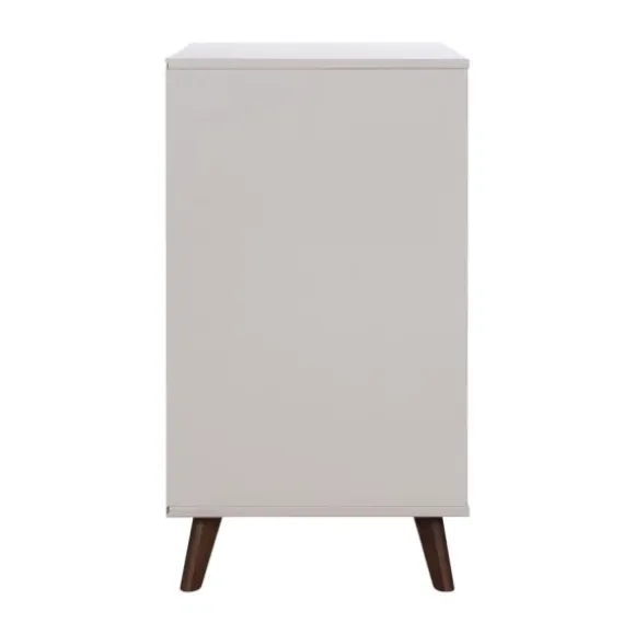 Europe Baby Olivia II Ledikant 60 x 120 cm - Oatmeal / Walnoot - Retro