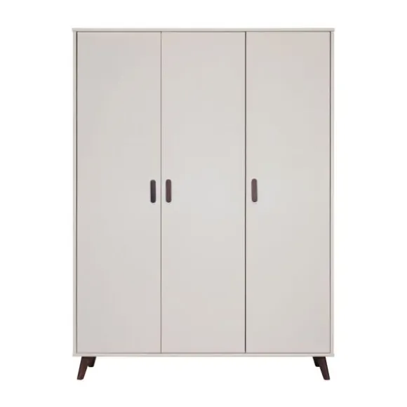 Europe Baby Olivia II Ledikant 60 x 120 cm - Oatmeal / Walnoot - Retro