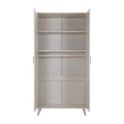 Europe Baby Olivia II Ledikant 60 x 120 cm - Oatmeal / Oatmeal - Retro