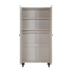 Europe Baby Olivia Kledingkast -2-Deurs - Oatmeal - Bold