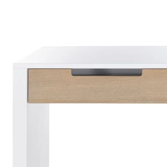 Europe Baby Ralph Kinderkamer Wit / Accent Hout Look | Bed 90 x 200 cm + Bureau