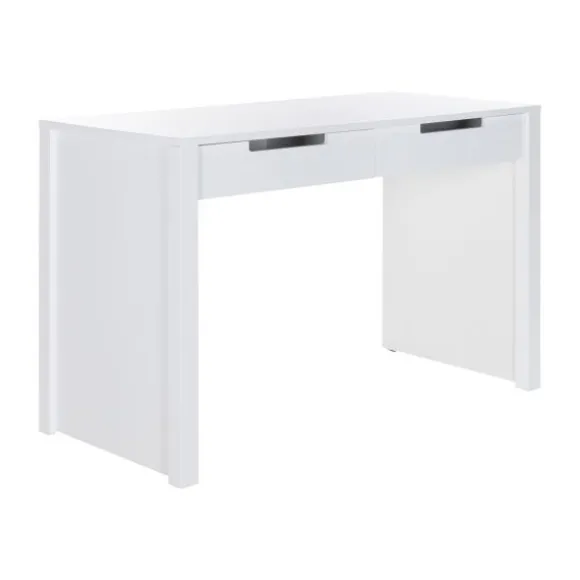 Europe Baby Ralph Kinderkamer Wit / Accent Hout Look | Bed 90 x 200 cm + Bureau