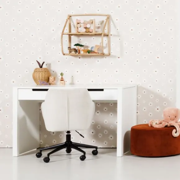 Europe Baby Ralph Kinderkamer Wit / Accent Hout Look | Bed 90 x 200 cm + Bureau