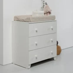 Europe Baby Sarah Babykamer Wit | Bed 70 x 140 cm + Commode