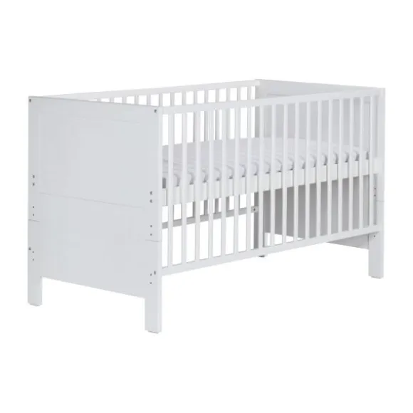 Europe Baby Sarah Babykamer Wit | Bed 70 x 140 cm + Commode