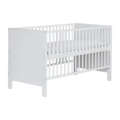 Europe Baby Sarah Babykamer Wit | Bed 70 x 140 cm + Commode