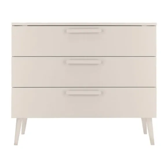 Europe Baby Sev Babykamer Oatmeal/Oatmeal | Ledikant 60 x 120 + Commode