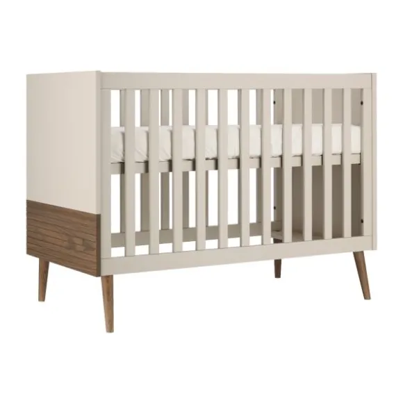 Europe Baby Sev Ledikant 60 x 120 - Oatmeal/Walnoot