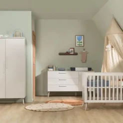 Europe Baby Sev XL Commode - Oatmeal/Oatmeal