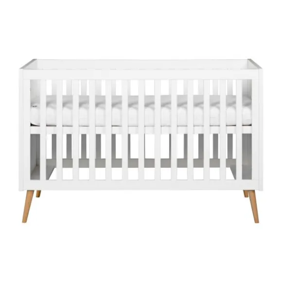 Europe Baby Sterre Babybed - Wit / Naturel - 60 x 120 cm