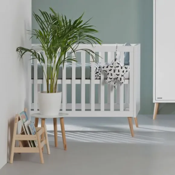 Europe Baby Sterre Babybed - Wit / Naturel - 60 x 120 cm