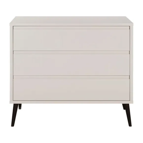 Europe Baby Sterre Babykamer Oatmeal / Zwart | Bed 60 x 120 cm + Commode